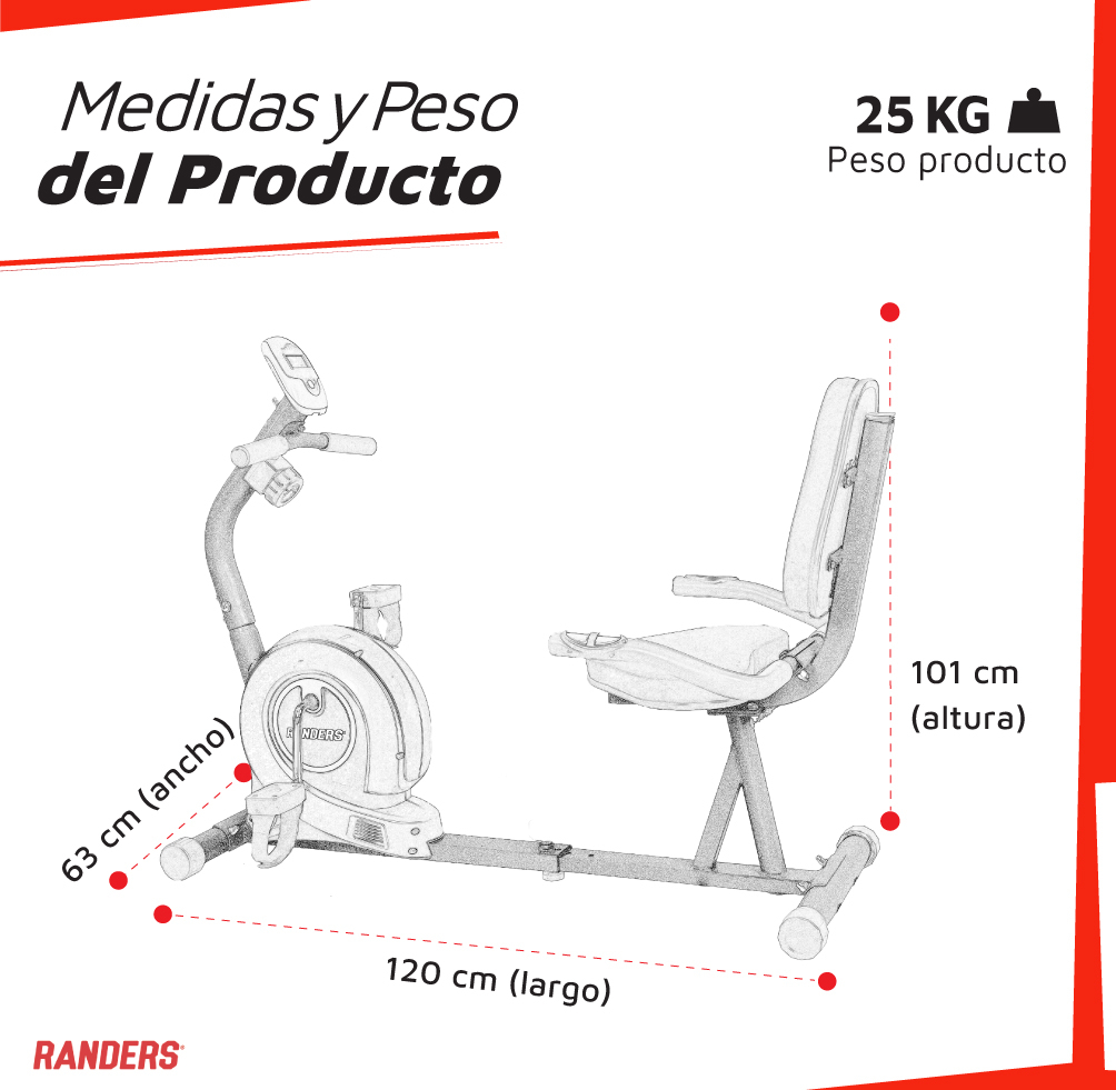 Cuántos Niveles de Resistencia Tiene la Bicicleta Fija Horizontal Randers